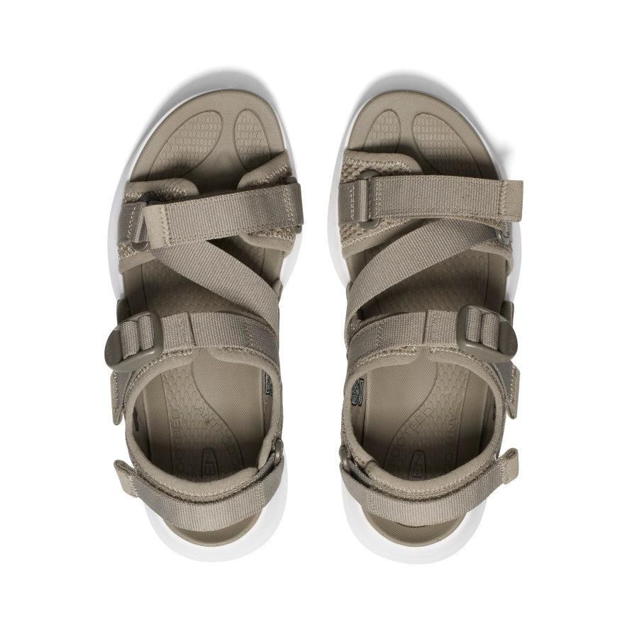 Grey Women Keen Elle Sport Backstrap Sandals | 65914-CUBH