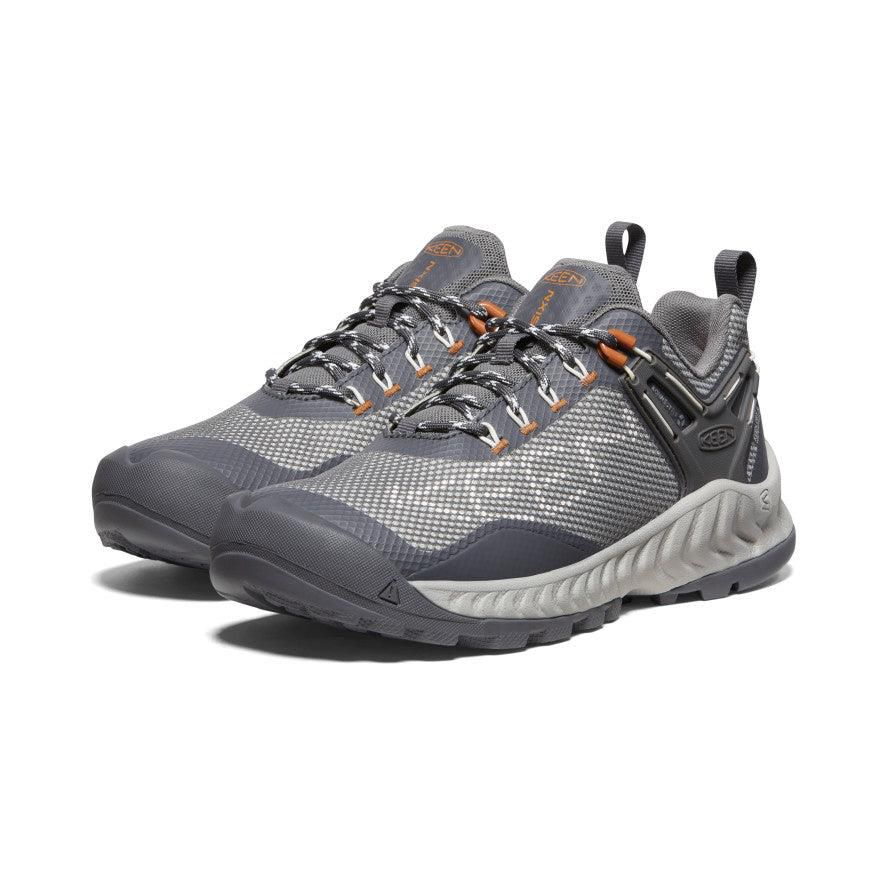 Grey Women Keen NXIS EVO Waterproof Hiking Shoes | 64258-ALOP