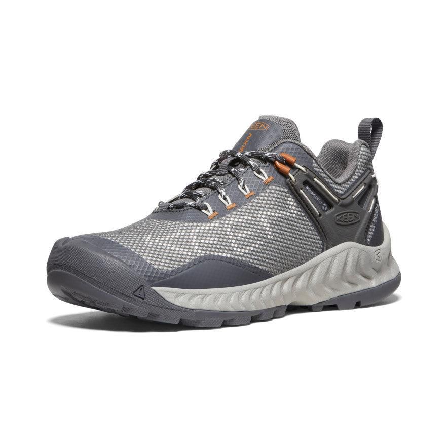 Grey Women Keen NXIS EVO Waterproof Hiking Shoes | 64258-ALOP