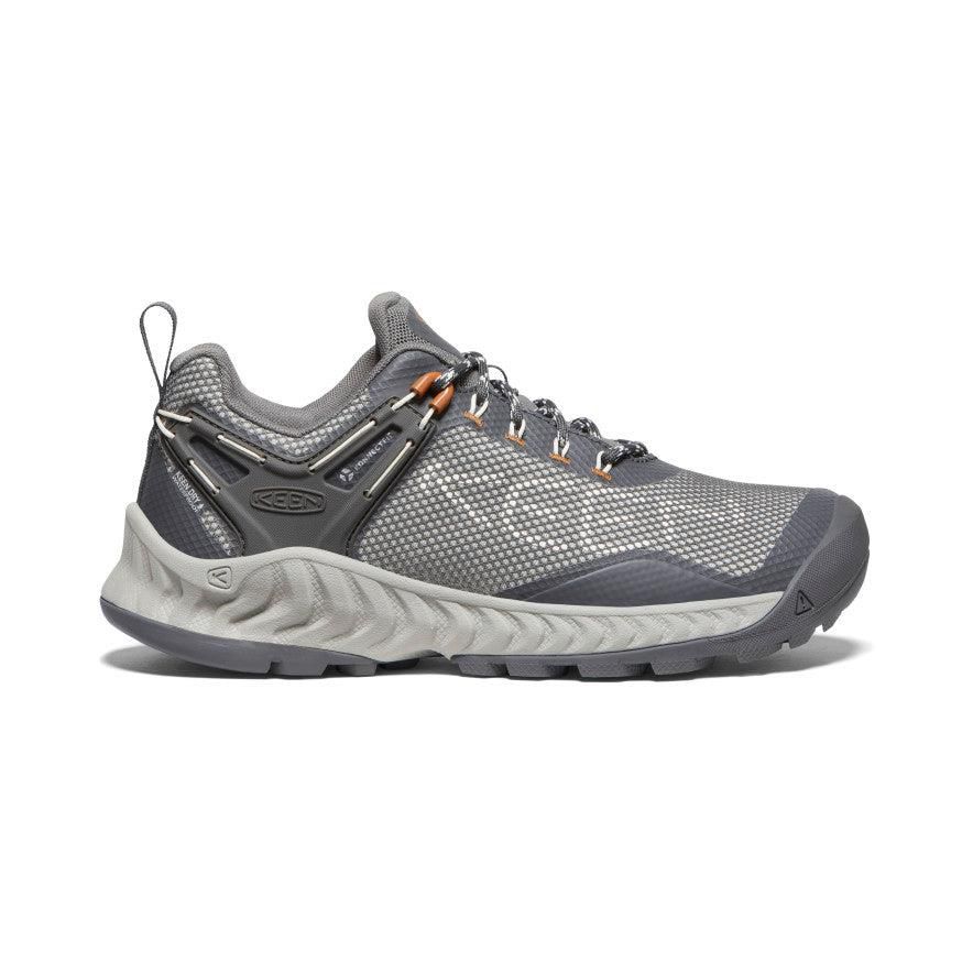 Grey Women Keen NXIS EVO Waterproof Hiking Shoes | 64258-ALOP