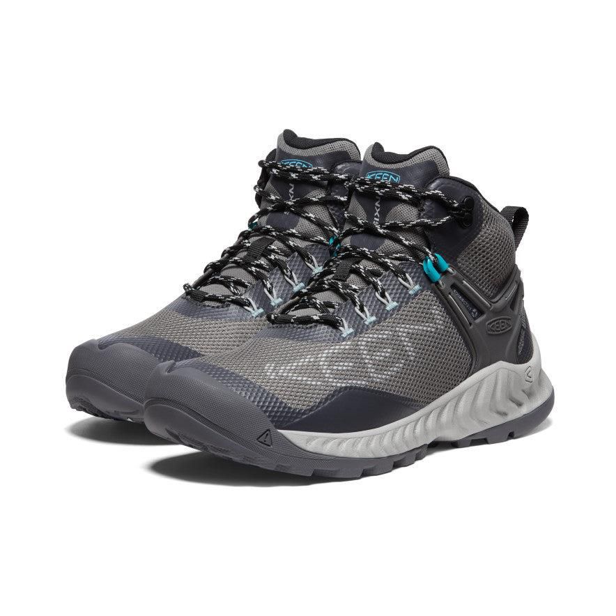 Grey Women Keen NXIS EVO Waterproof Hiking Boots | 32871-CIXF