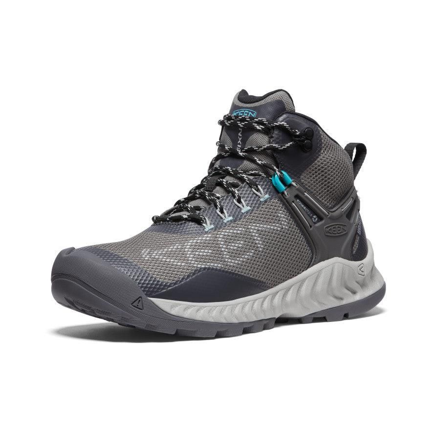 Grey Women Keen NXIS EVO Waterproof Hiking Boots | 32871-CIXF