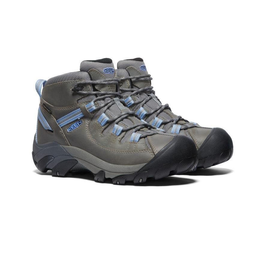 Grey Women Keen Targhee II Waterproof Mid Hiking Boots | 89253-ALJE