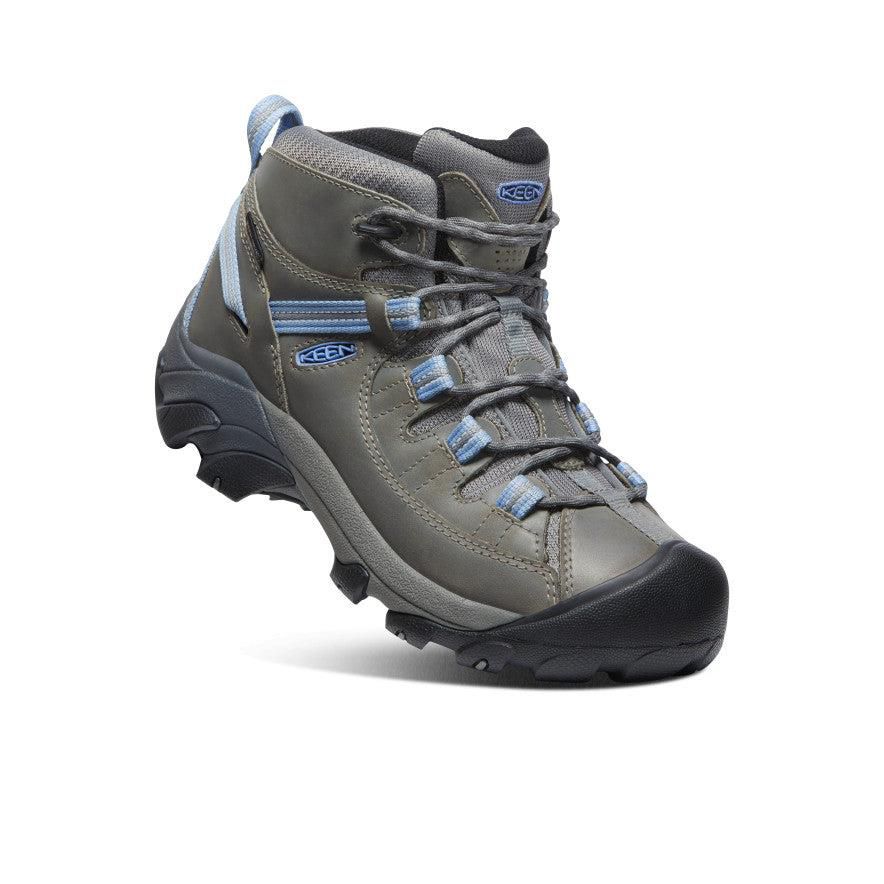 Grey Women Keen Targhee II Waterproof Mid Hiking Boots | 89253-ALJE