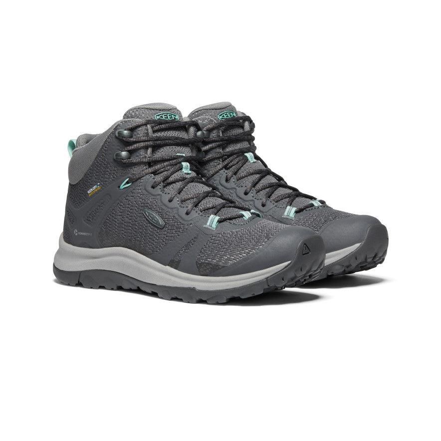 Grey Women Keen Terradora II Waterproof Hiking Boots | 49762-OLWX