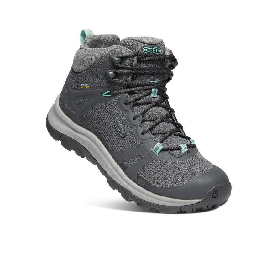 Grey Women Keen Terradora II Waterproof Hiking Boots | 49762-OLWX