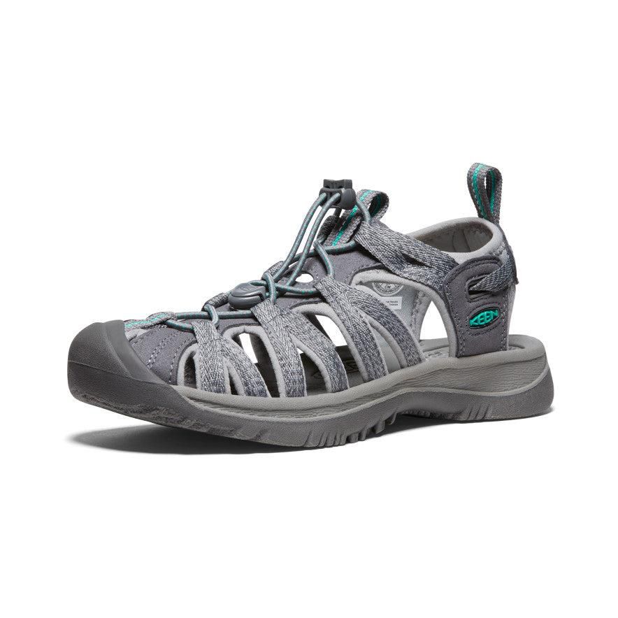 Grey Women Keen Whisper Hiking Sandals | 59836-QYKV