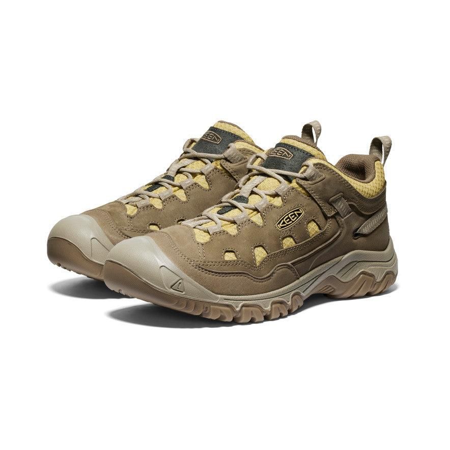 Khaki Men Keen Targhee IV Vented Hiking Shoes | 76125-WHPS