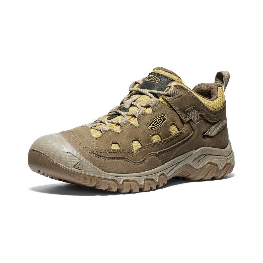 Khaki Men Keen Targhee IV Vented Hiking Shoes | 76125-WHPS