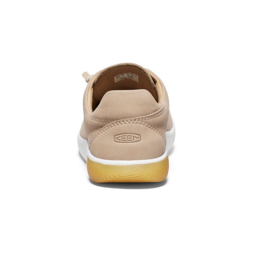 Khaki Women Keen KNX Leather Sneakers | 85716-OGNA