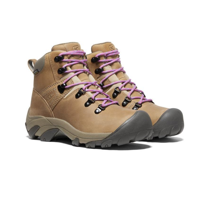 Khaki Women Keen Pyrenees Waterproof Hiking Boots | 49812-PJNC