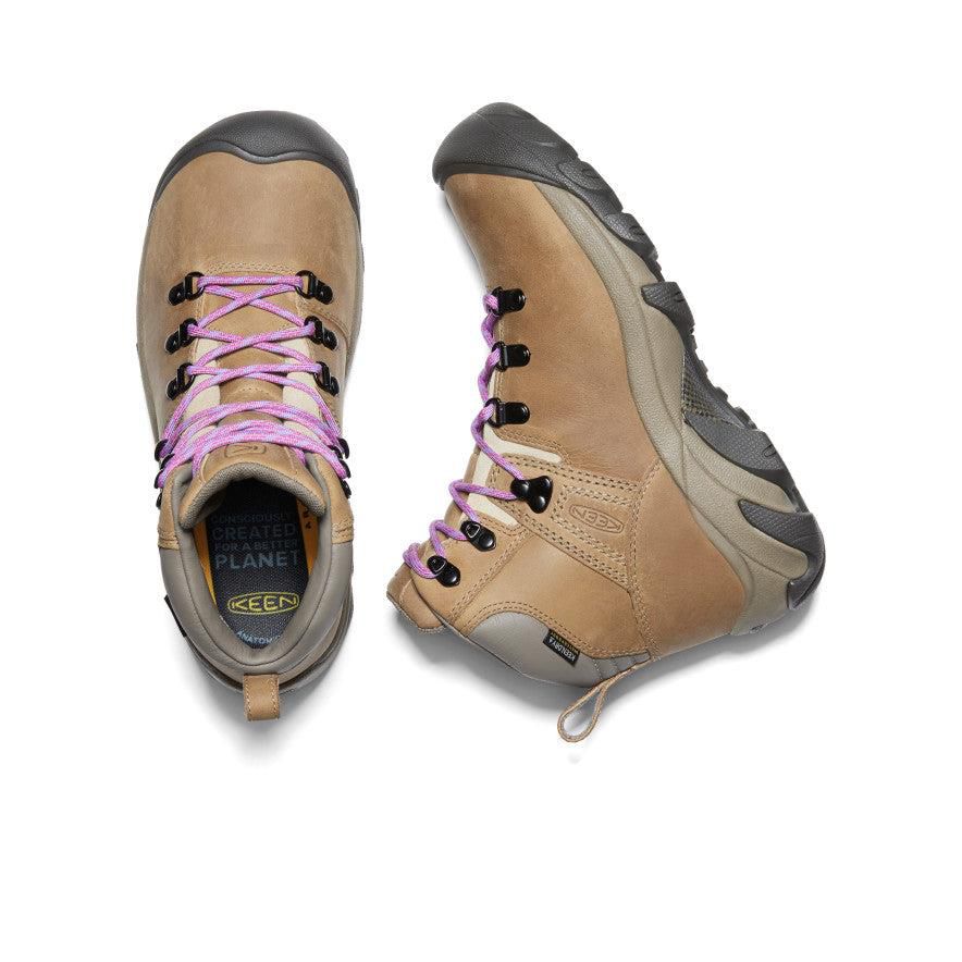 Khaki Women Keen Pyrenees Waterproof Hiking Boots | 49812-PJNC