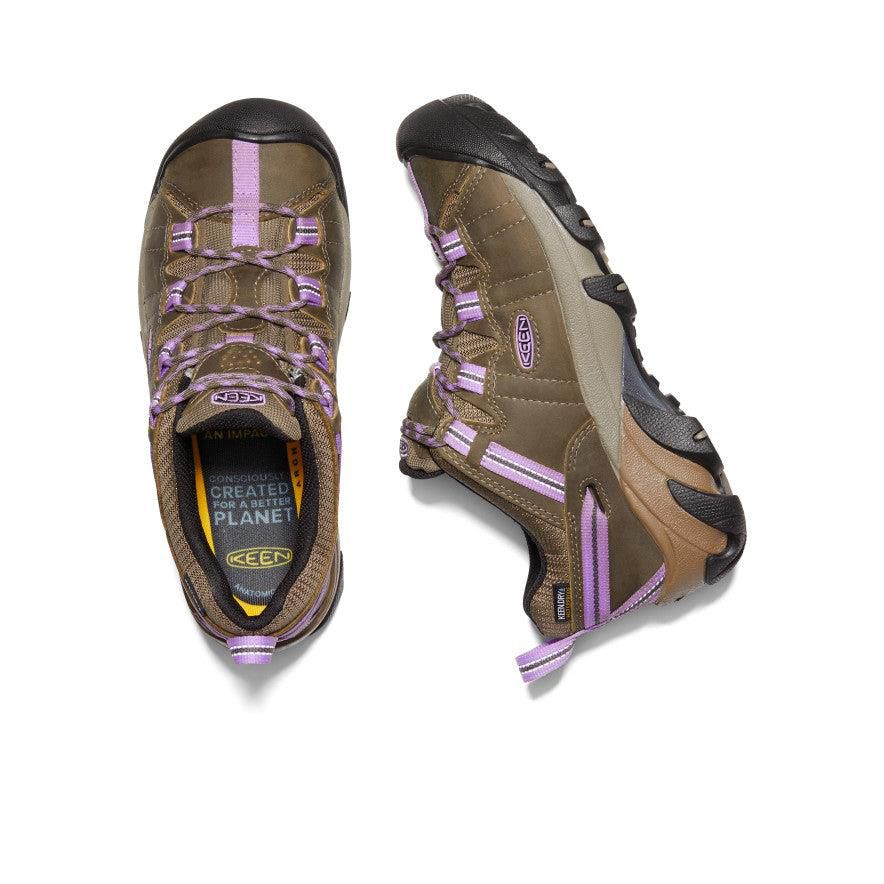 Khaki Women Keen Targhee II Waterproof Hiking Shoes | 89425-LRHZ