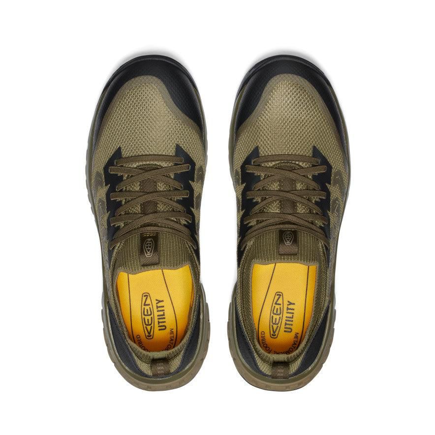 Olive Men Keen Arvada Shift Sneaker (Carbon-Fiber Toe) Work Shoes | 19267-NJOP