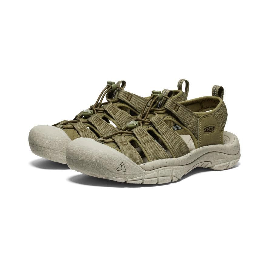 Olive Men Keen Newport H2 Hiking Sandals | 82093-JKCZ