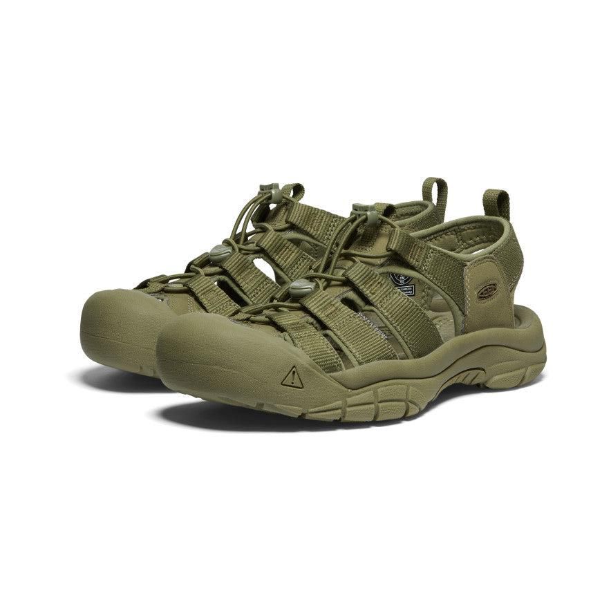 Olive Men Keen Newport H2 Hiking Sandals | 01849-ROCT