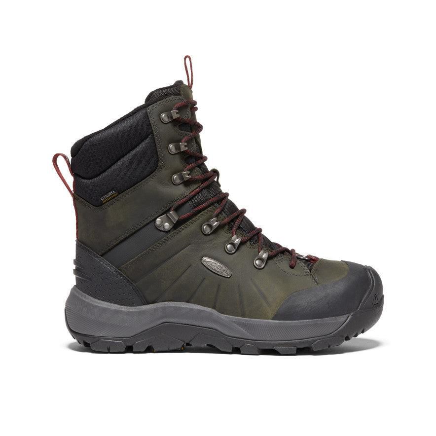 Olive Men Keen Revel IV High Polar Waterproof Hiking Boots | 07236-LGQB