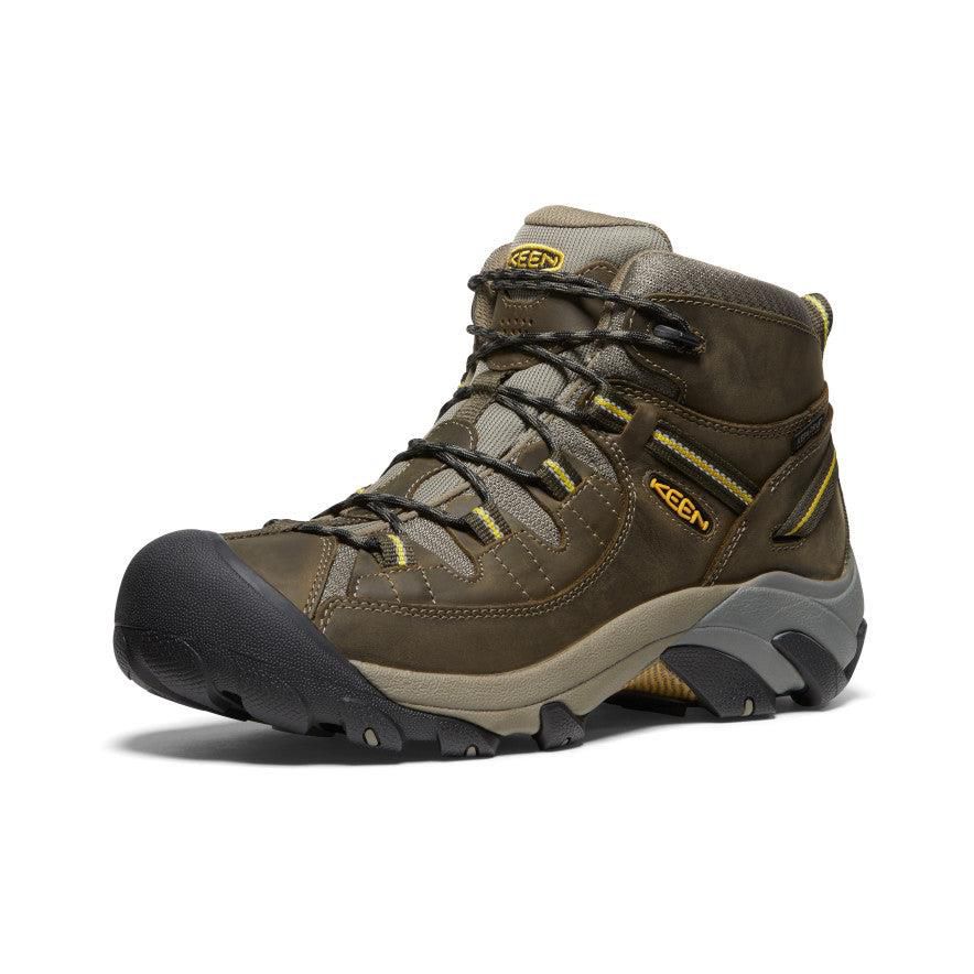 Olive Men Keen Targhee II Mid Waterproofs Hiking Boots | 06187-MWZI