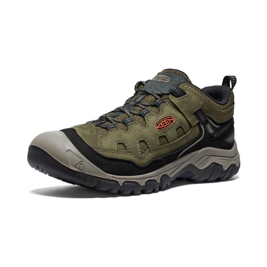 Olive Men Keen Targhee IV Vented Hiking Shoes | 56394-KYOT