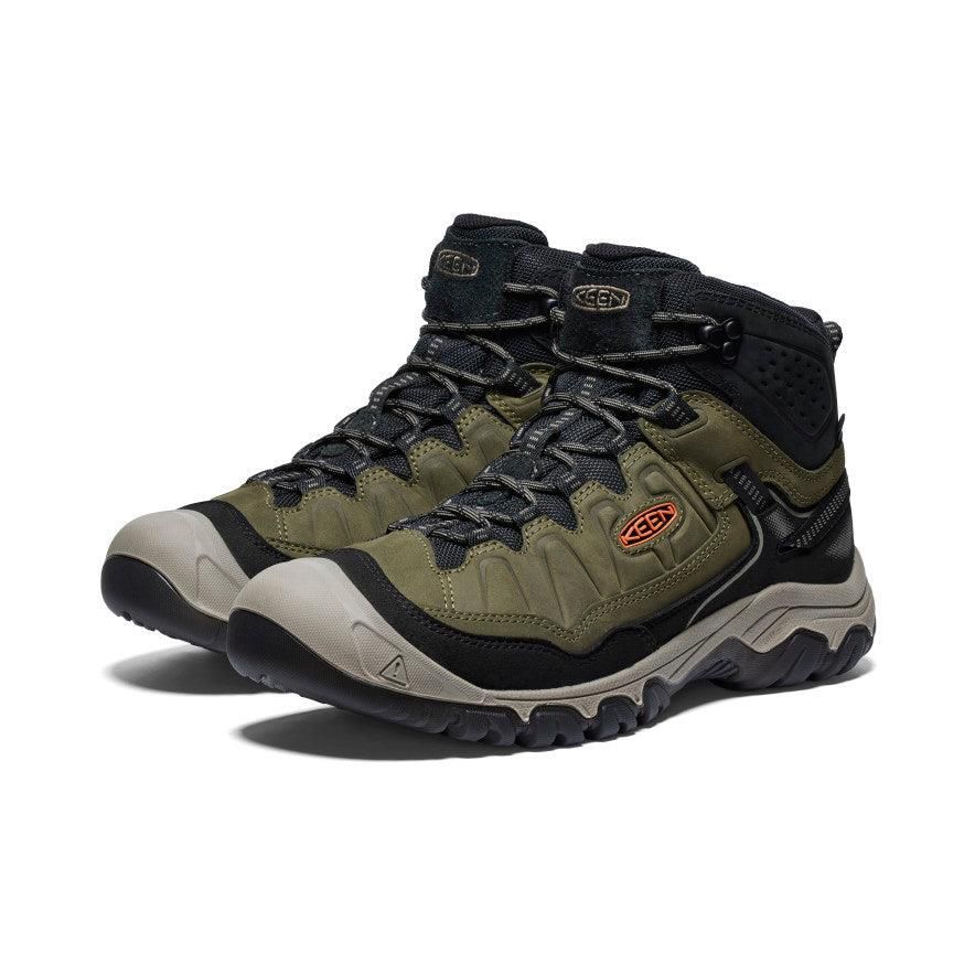 Olive Men Keen Targhee IV Waterproof Hiking Boots | 13047-FEGX