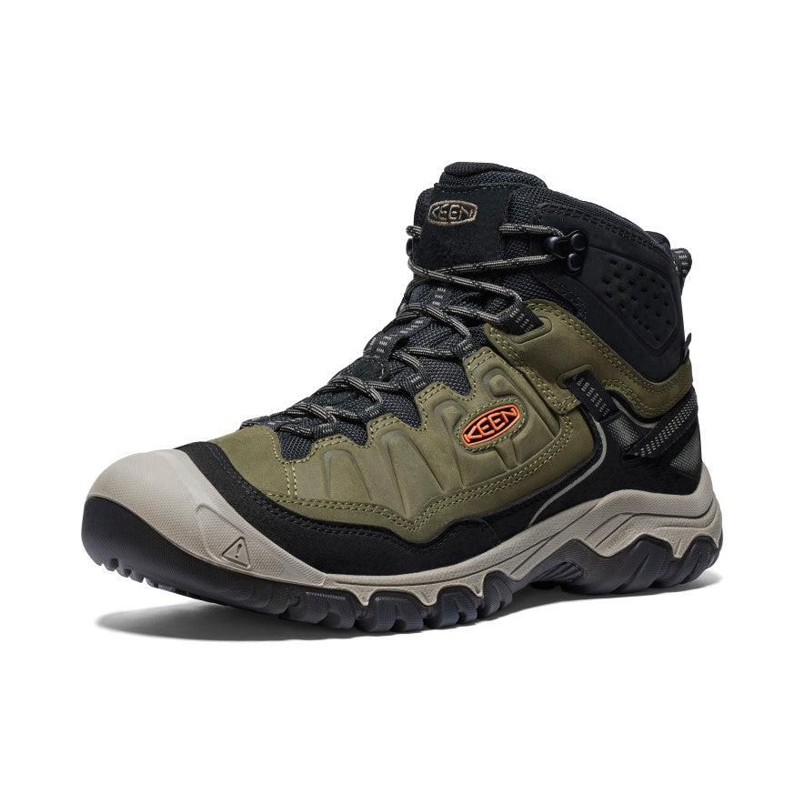 Olive Men Keen Targhee IV Waterproof Hiking Boots | 13047-FEGX