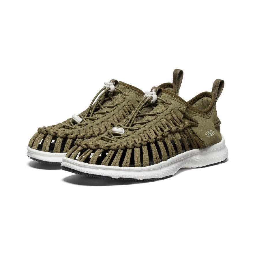 Olive Men Keen UNEEK O3 Sneaker Sandals | 80796-QXNR