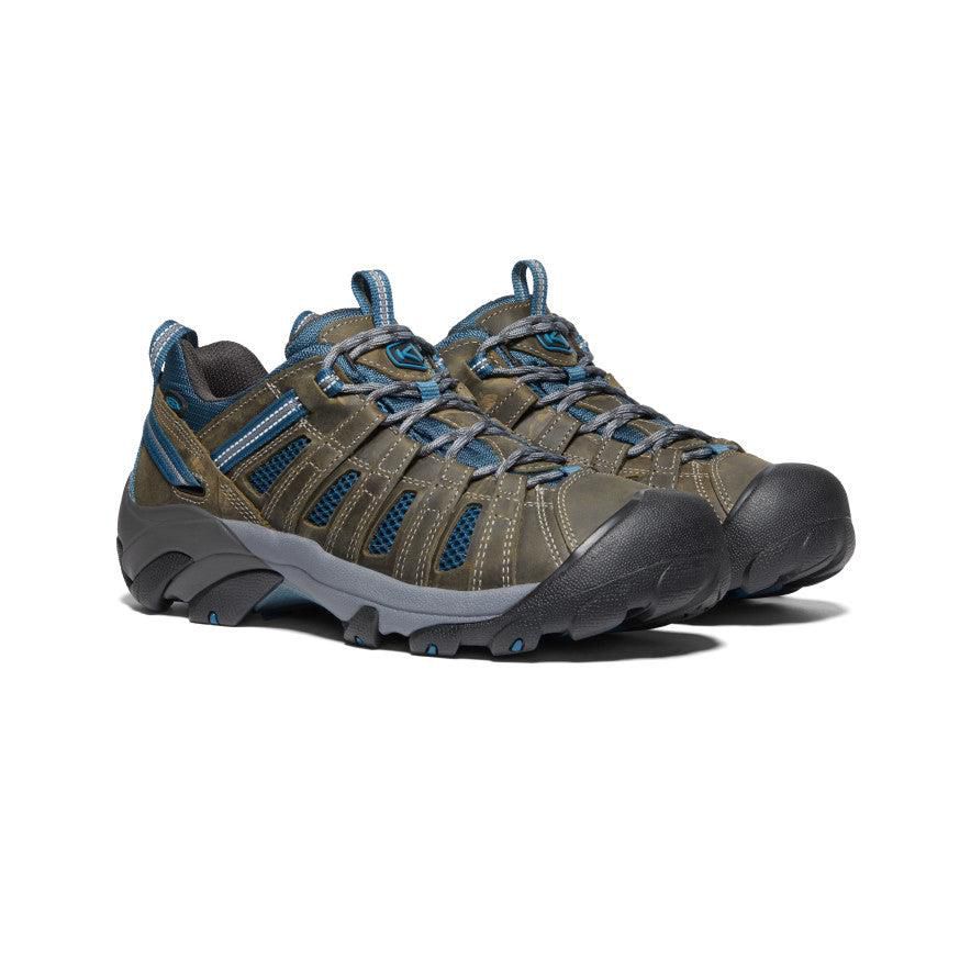 Olive Men Keen Voyageur Hiking Shoes | 54371-TRWN