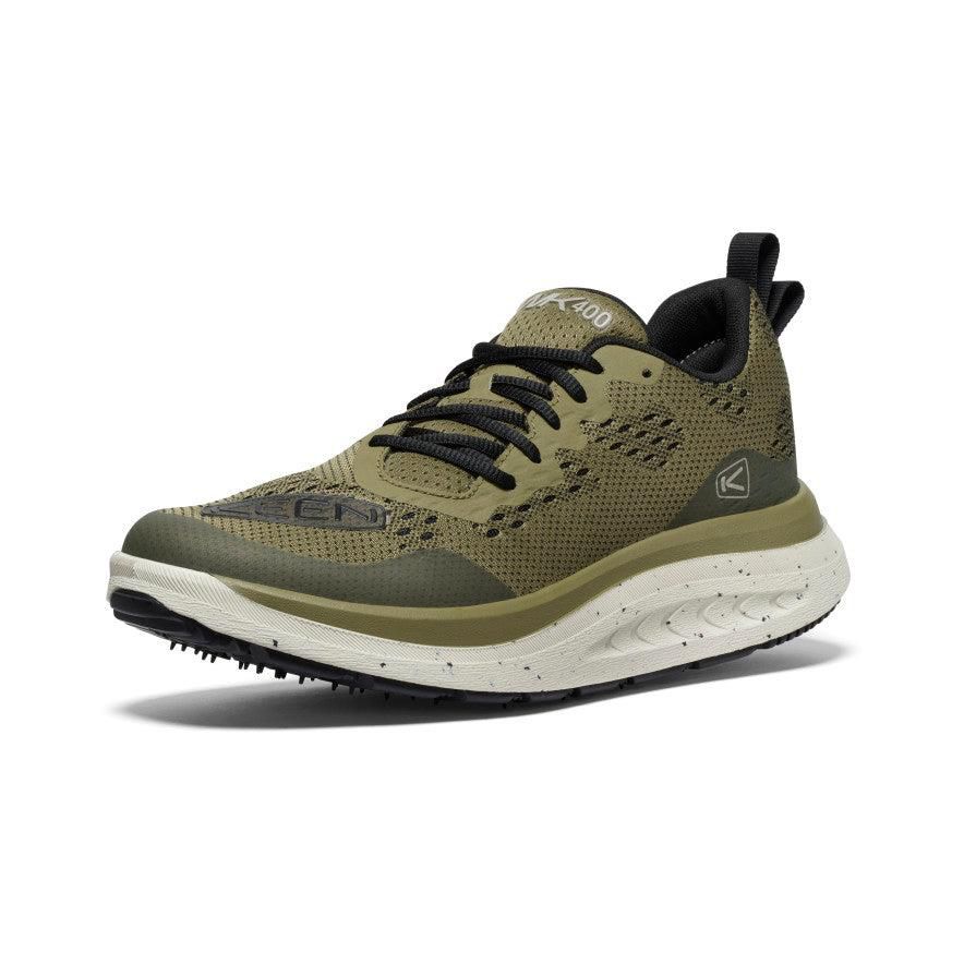 Olive Men Keen WK400 Walking Shoes | 51843-JQMT