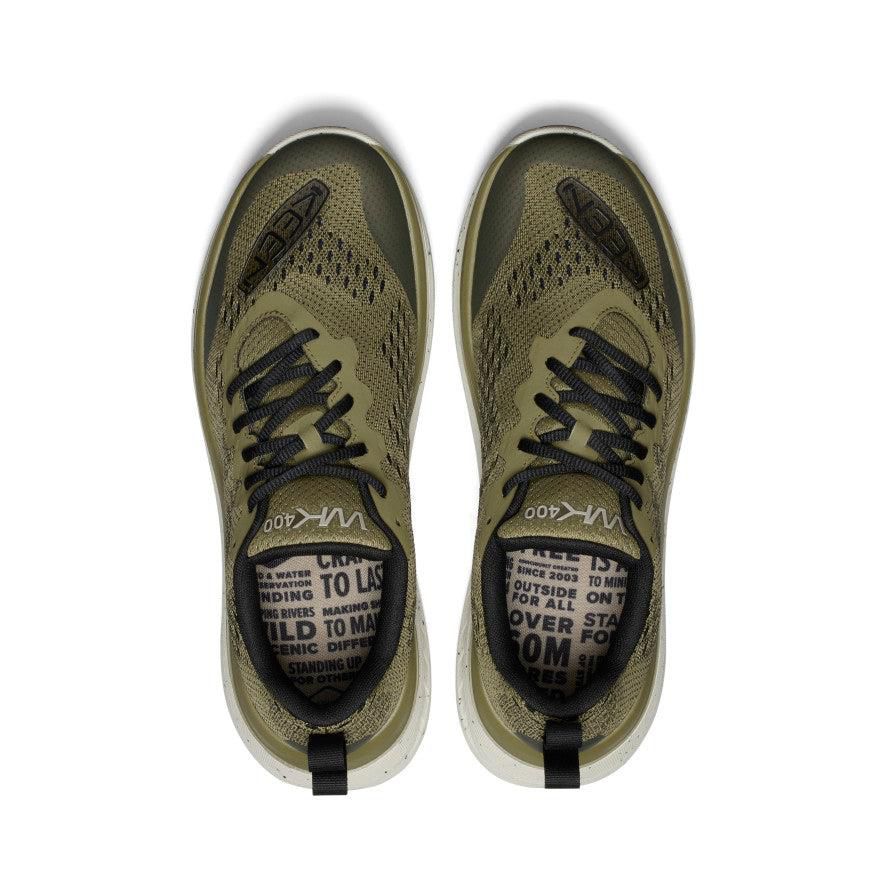 Olive Men Keen WK400 Walking Shoes | 51843-JQMT