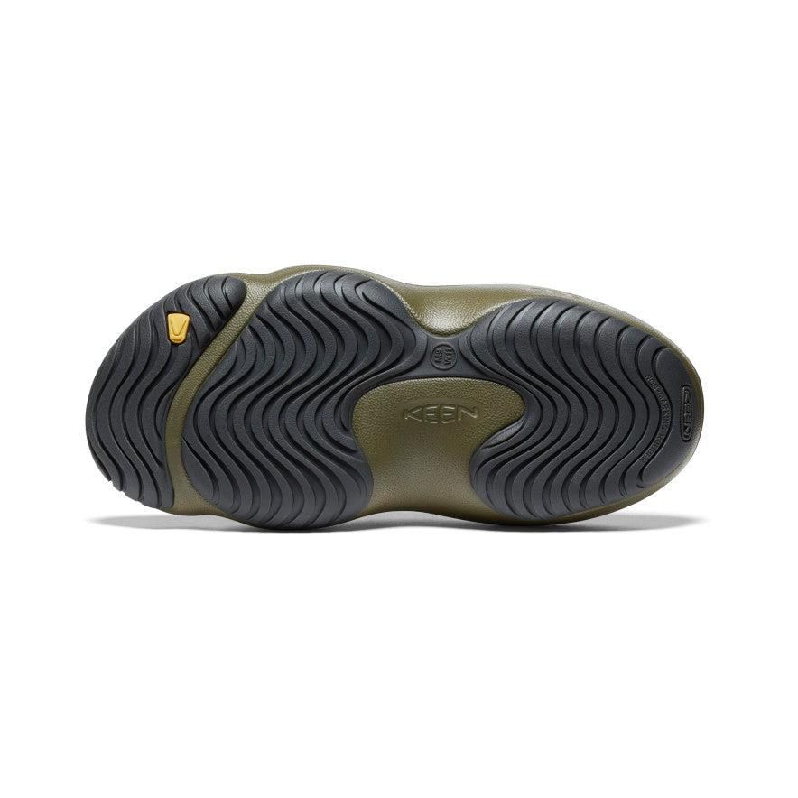 Olive Men Keen Yogui Clog Slides | 63470-WQFN