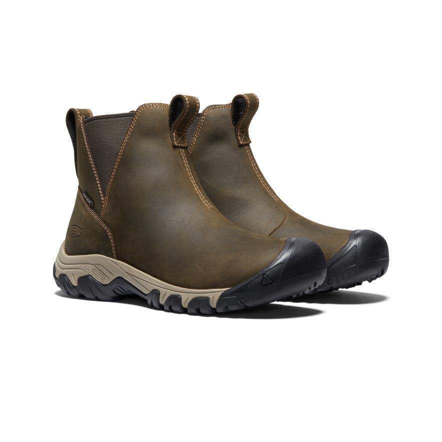 Olive Women Keen Greta Waterproof Chelsea Boots | 16045-HFKD