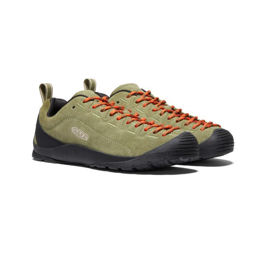 Olive Women Keen Jasper Suedes Sneakers | 36257-IGQO