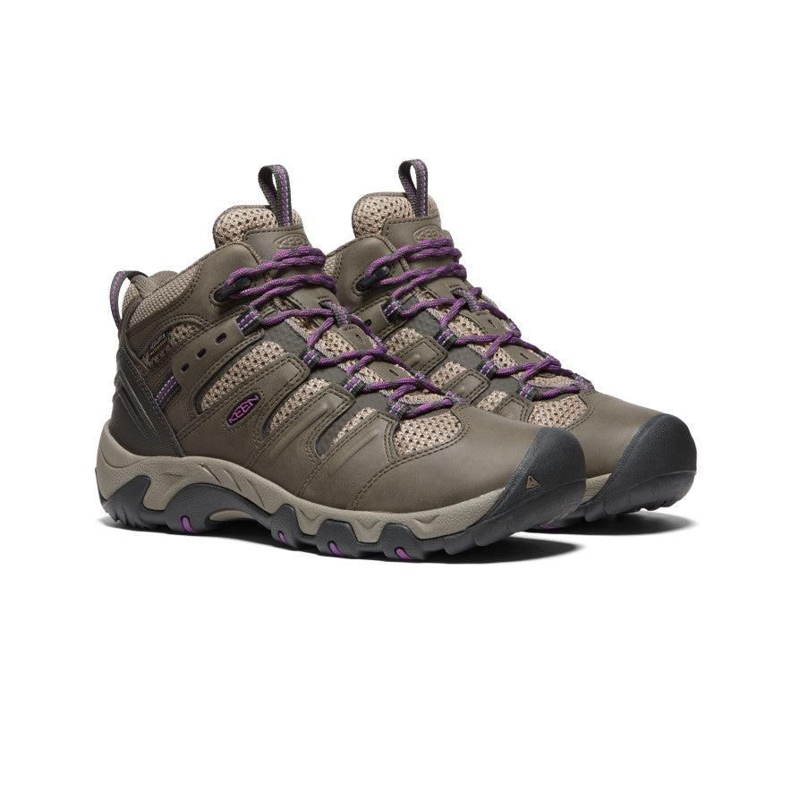 Olive Women Keen Koven Waterproof Hiking Boots | 74862-SFJK