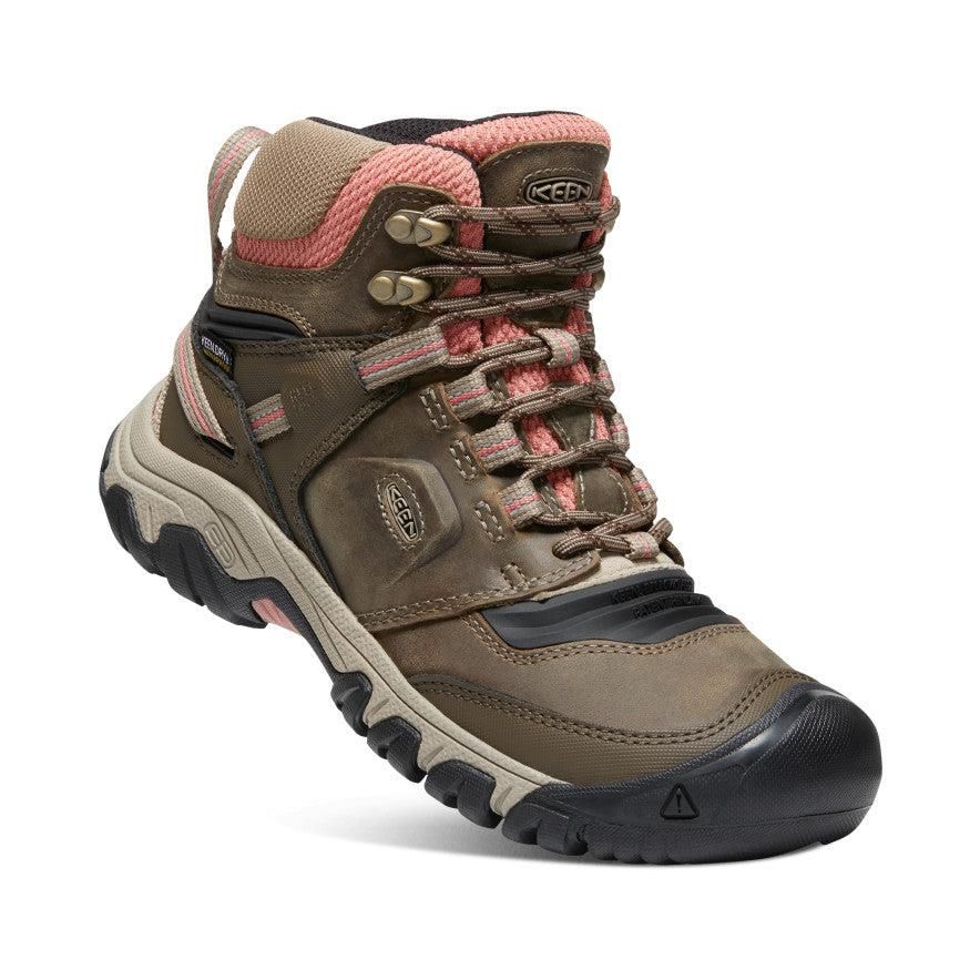 Olive Women Keen Ridge Flex Waterproof Hiking Boots | 30875-TQYH