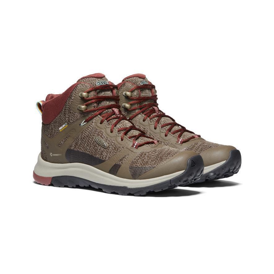 Olive Women Keen Terradora II Waterproof Hiking Boots | 04782-UAVG