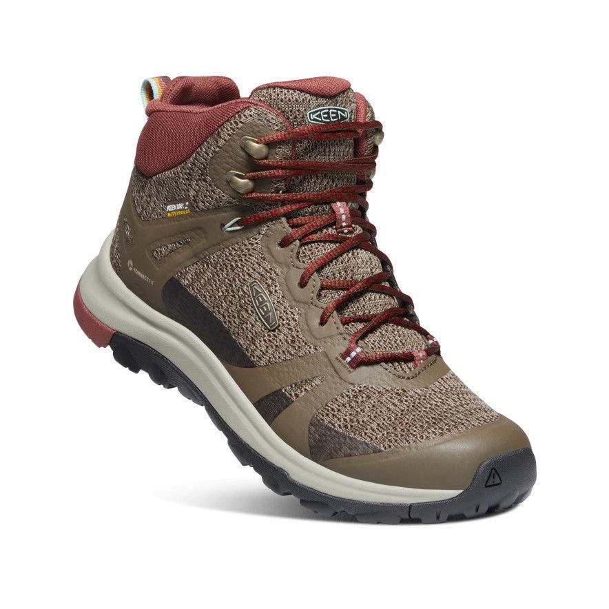 Olive Women Keen Terradora II Waterproof Hiking Boots | 04782-UAVG