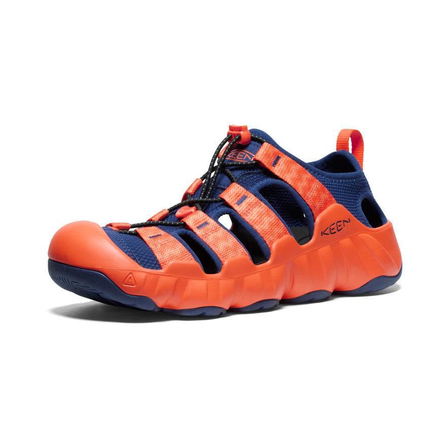 Orange Men Keen Hyperport H2 Sandals | 18509-KGUZ