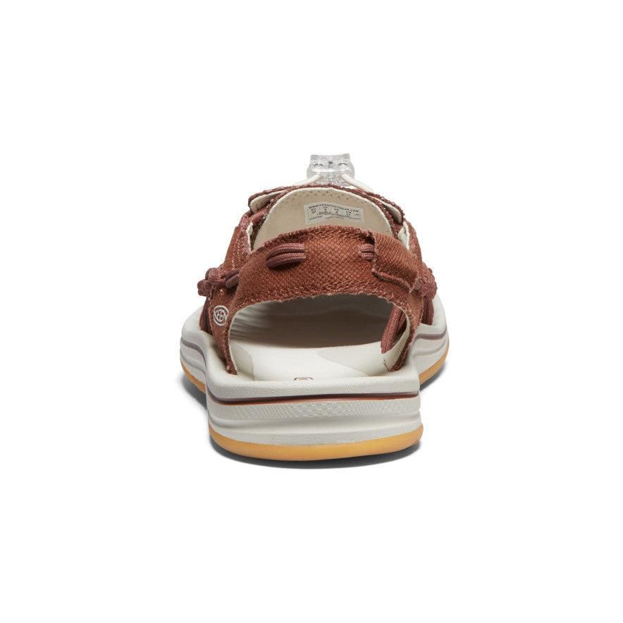 Orange Men Keen UNEEK Canvas Sandals | 06932-LYWS