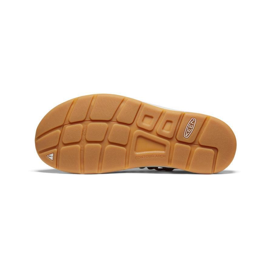 Orange Men Keen UNEEK Canvas Sandals | 06932-LYWS