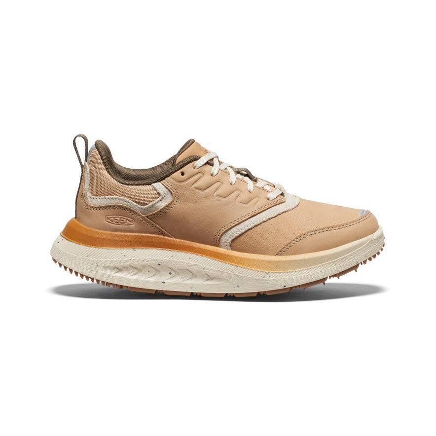 Orange Women Keen WK400 Leather Walking Shoes | 38460-YWFC