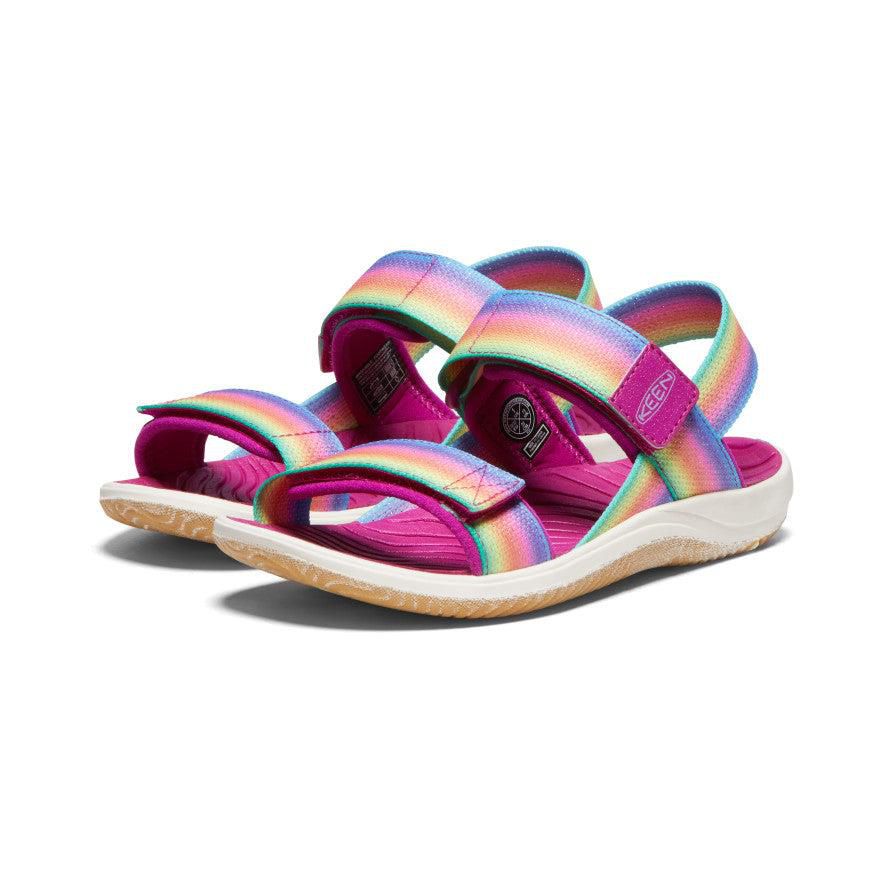 Pink Kids' Keen Elle Backstrap Sandals | 39472-KYOJ