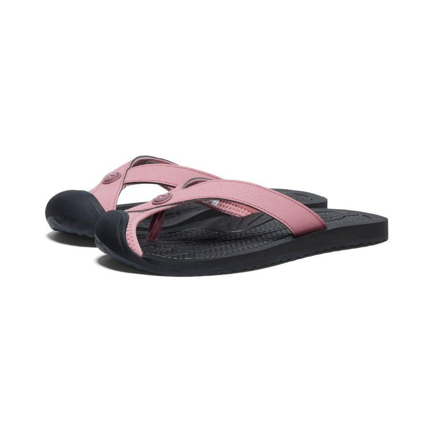 Pink Women Keen Barbados Flip Flops | 74265-IBZP