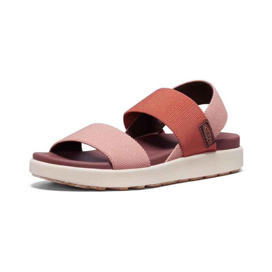 Pink Women Keen Elle Backstrap Sandals | 85704-RSAK