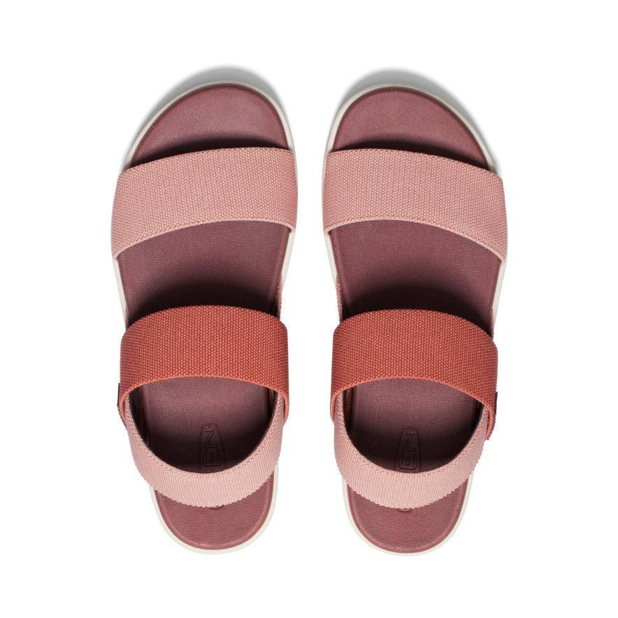 Pink Women Keen Elle Backstrap Sandals | 85704-RSAK