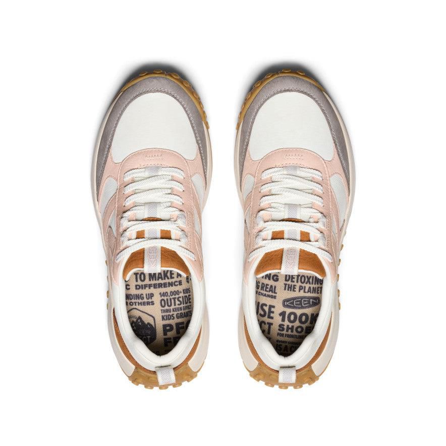 Pink Women Keen KS86 Leather Sneakers | 89251-VSMU