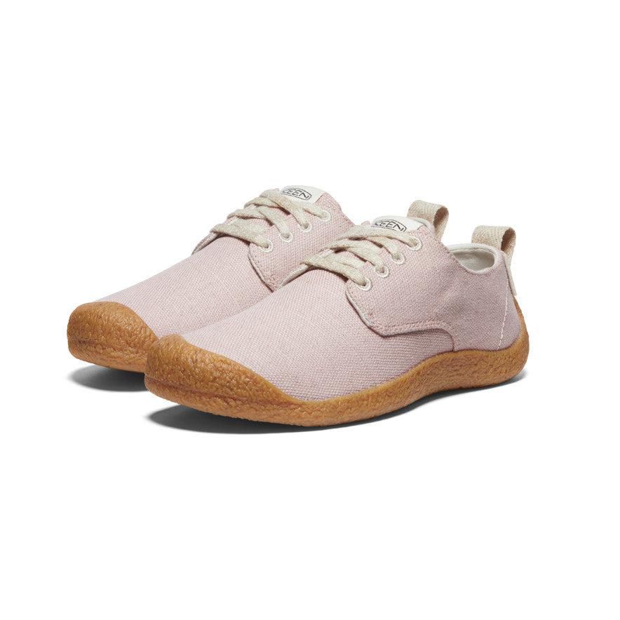 Pink Women Keen Mosey Canvas Derby Sneakers | 05136-DKSN