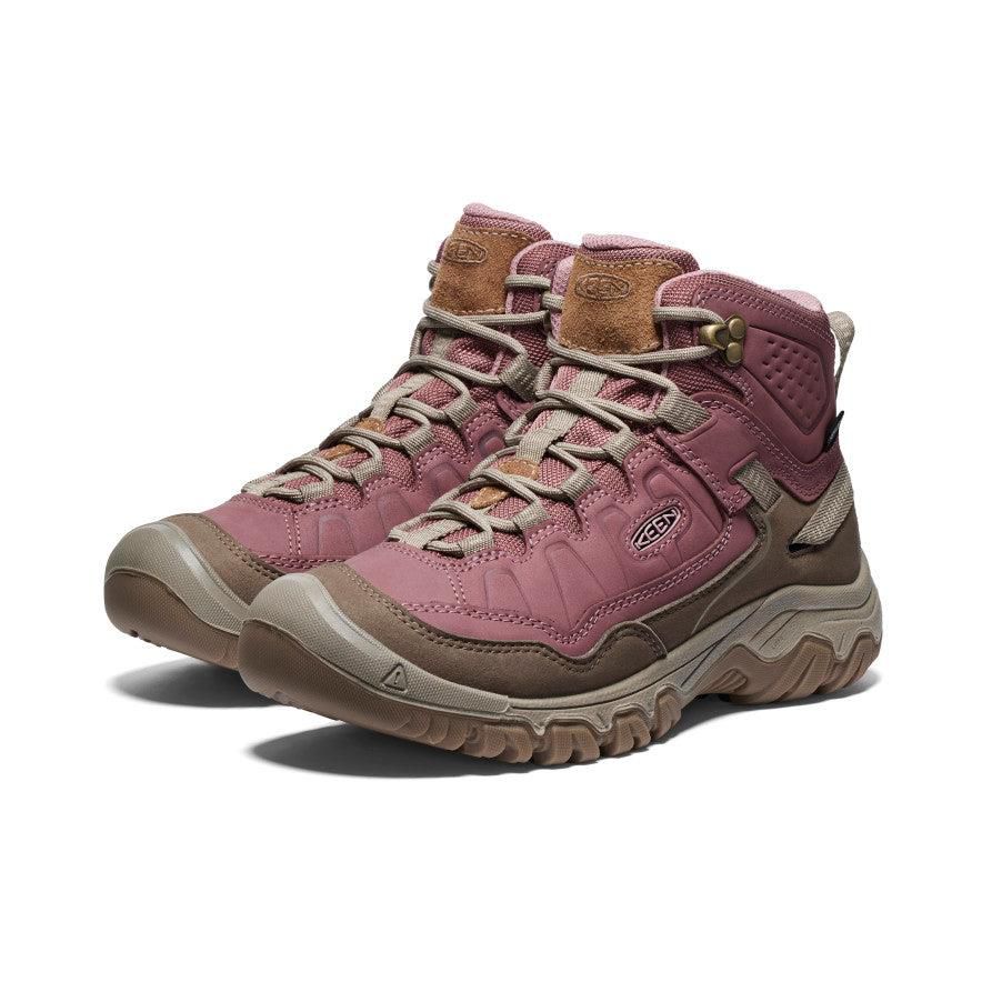 Pink Women Keen Targhee IV Waterproof Hiking Boots | 85637-LXHY