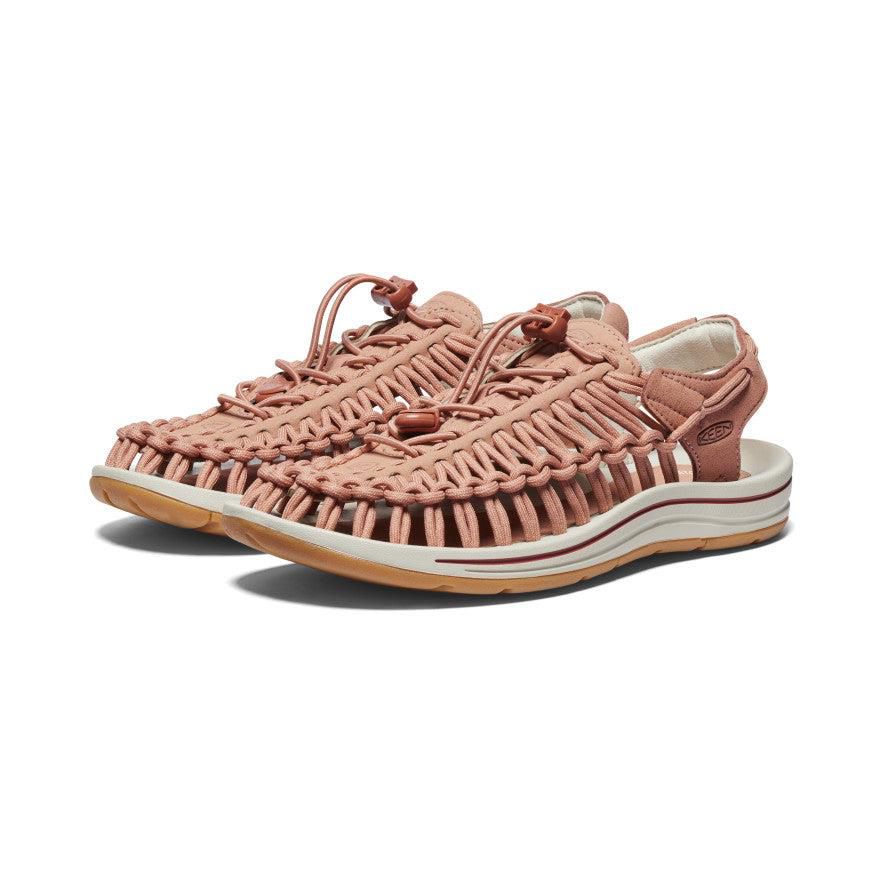 Pink Women Keen UNEEK Sneaker Sandals | 49375-WMVR