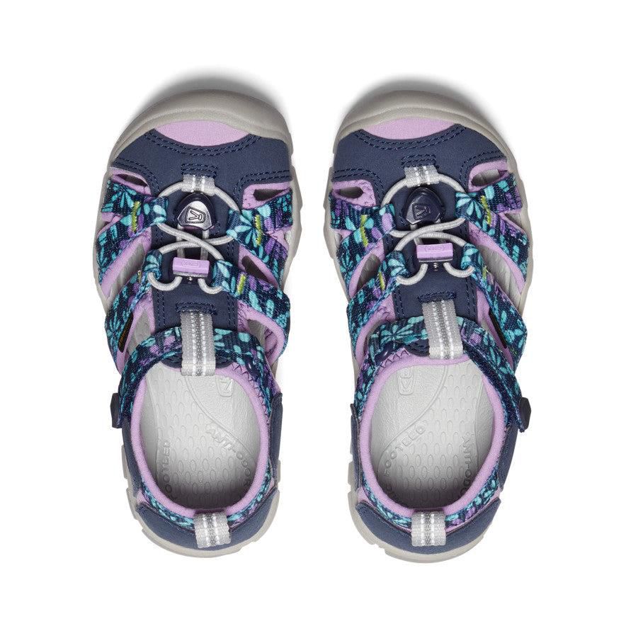 Purple Kids' Keen Seacamp II CNX Sandals | 35871-ERTS