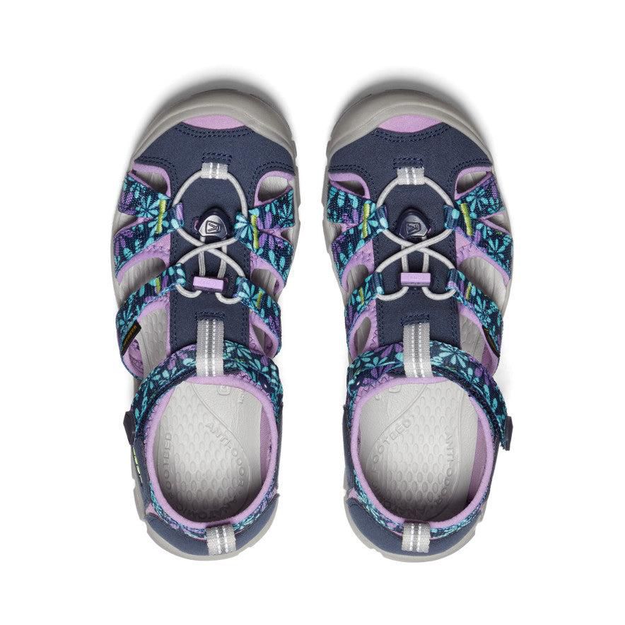 Purple Kids' Keen Seacamp II CNX Sandals | 60249-FOBV